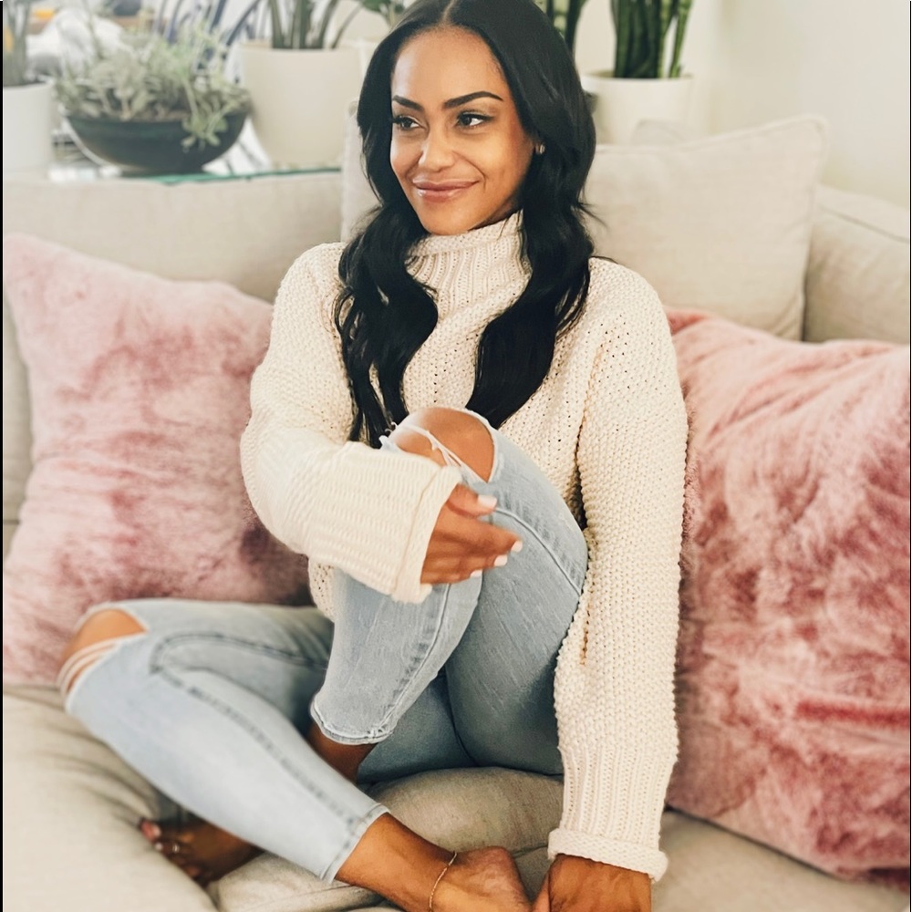 Women’s Cream Chunky Knit Sweater